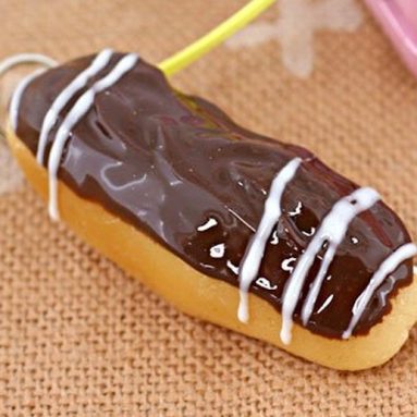 Chocolate Eclair Cell Phone Strap