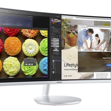 Samsung Curved Widescreen Monitor