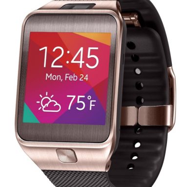 Samsung Gear 2 Smartwatch – Brown Gold