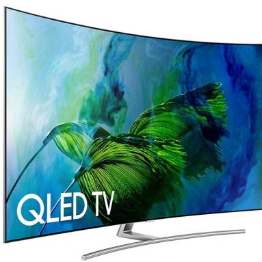 Samsung Curved 65-Inch 4K Ultra HD Smart QLED TV