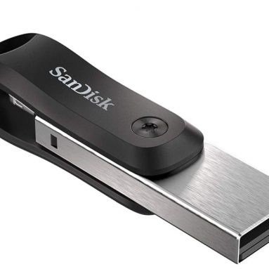 SanDisk 256GB Ixpand Flash Drive Go for iPhone and iPad