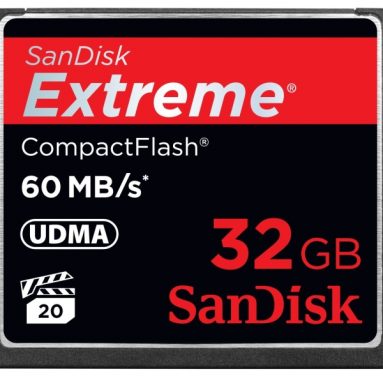 SanDisk 32 GB Compact Flash Memory Card