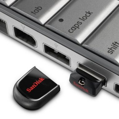 SanDisk Cruzer Fit 16 GB USB 2.0 Flash Drive