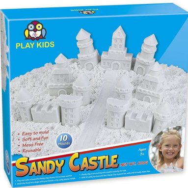 Sand Clay for Kids, Kinetic Sand & Molds Activity Set
