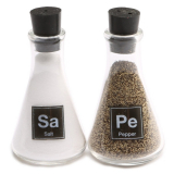 Science Flask Salt and Pepper Shakers