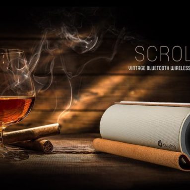 Scroll Vintage Leather Wireless Bluetooth Speaker