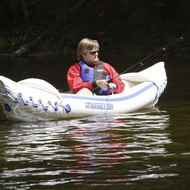 Sea Eagle Inflatable Sports Kayak Pro Solo Package