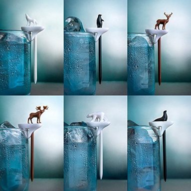 Set of 6 Cocktail Picks and Wine Glass Markers