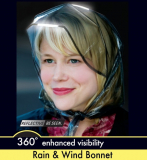 Walksafe Rain And Wind Bonnet