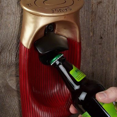 Shotgun Shell Wall Mount Bottle Opener