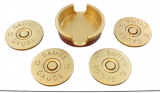 Shotgun Shot Shell Coaster Set