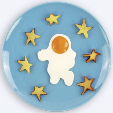 Silicone Astronaut Egg Mould