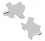 Texas State Shape Cuff Links