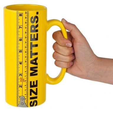 Size Matters Coffee Mug