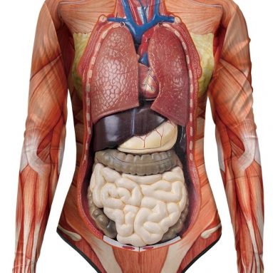 Skeleton Skull Costume Bodysuit Cosplay Long Sleeve Jumpsuit