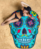 Skull Beach Blanket