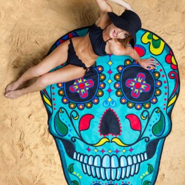 Skull Beach Blanket