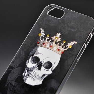 Skull Swarovski Crystals Case Cover for iPhone 6