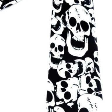 Skull Neck Tie