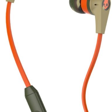 Skullcandy Riot with Mic1 Earbuds Camo