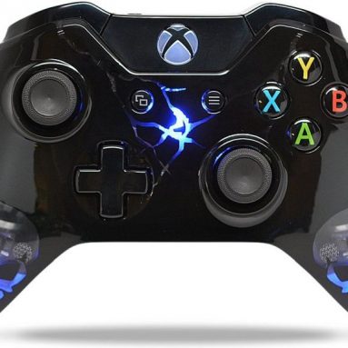 “Skulls Black” Xbox One Rapid Fire Modded Controller