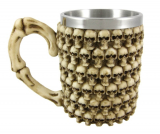 Skulls Tankard Stein Drinking Gothic