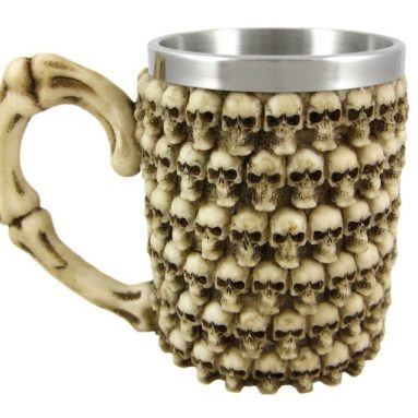 Skulls Tankard Stein Drinking Gothic