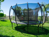 SkyBound Stratos Trampoline with Full Enclosure Net System