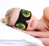 Sleep Mask with 3D Angel Eye Labeling & Ear Plugs