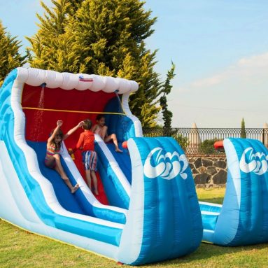 Slide N’ Shoot Double Water Slide