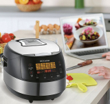 Slow Cooker 6 Quart Size w/ Heating & 16 – 1 Preset Functions