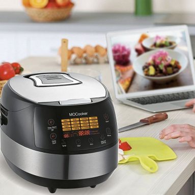 Slow Cooker 6 Quart Size w/ Heating & 16 – 1 Preset Functions