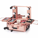 Small LED Makeup Train Case