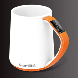 Smart MUG shows and tracks Temperature