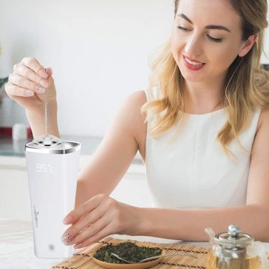 I-cup Smart Cup Drink Water Reminder Temperature Detection Wireless Charging Mug