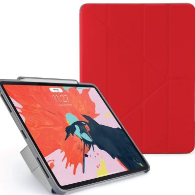 Smooth iPad Pro 12.9 (3rd Gen) Ruggedised Pencil Case Pencil 2 Sync and Charge Defender Stand Shell Cover