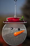 Snowman Suet Feeder