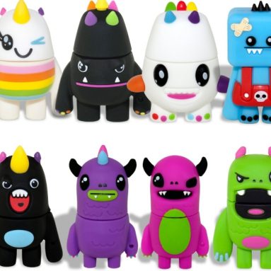 SoSo Happy 8 Pack 16GB USB Flash Drive