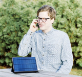 Solar Charger with 13,000 mAh Power Bank