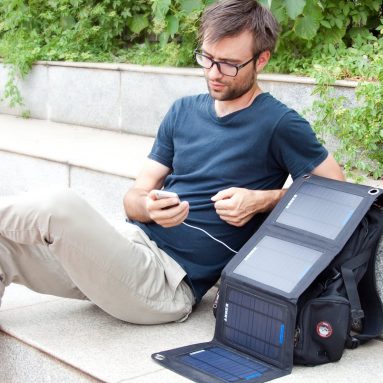 Solar Panel Foldable Dual-port Solar Charger