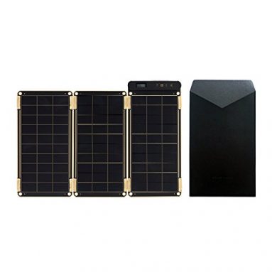 Solar Paper + Pouch, Paper-thin and Light Portable Solar Charger