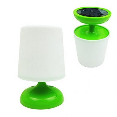 Solar Powered Table Light with LED Light