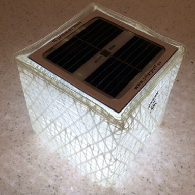 Solarpuff Portable Compact LED Solar Lantern