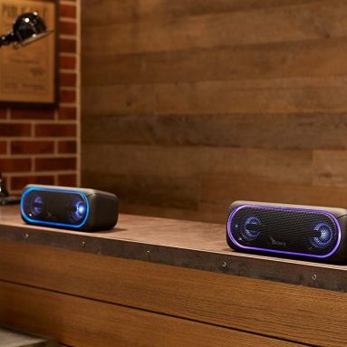 Sony XB40 Portable Wireless Speaker with Bluetooth and Speaker Lights