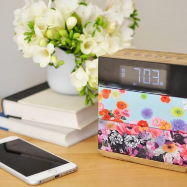 Flower Freaq Alarm Clock and Wireless Bluetooth Speaker