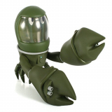 Space Crab Green Edition Designer Vinyl Figure