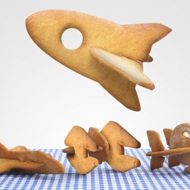 Spaceship Cookie Cutters