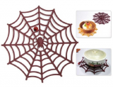 Spider Web Design Silicone Insulation Table Pad
