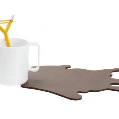 Spilled Coffee Mouse Mat with Mug