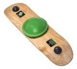 Spinning Balance Board and Agility Trainer with Cork Rubber Grip Tape